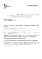 Arrêté préfectoral portant nomination des membres des commissions de contrôle des listes électorales arrondissement de Largentière.dib