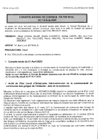 Compte rendu de la séance du Conseil Municipal du 16 juin 2025