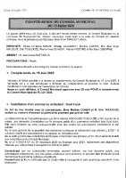 Compte rendu de la séance du Conseil Municipal du 15 Juillet 2025