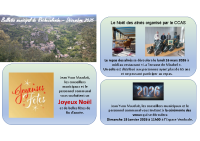 Bulletin municipal de Rochecolombe Décembre 2025