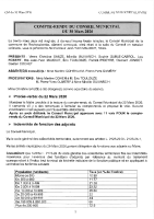 Compte rendu de la séance du Conseil Municipal du 30 mars 2026